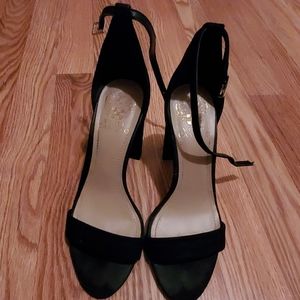 Black Block Heels Vince Camuto